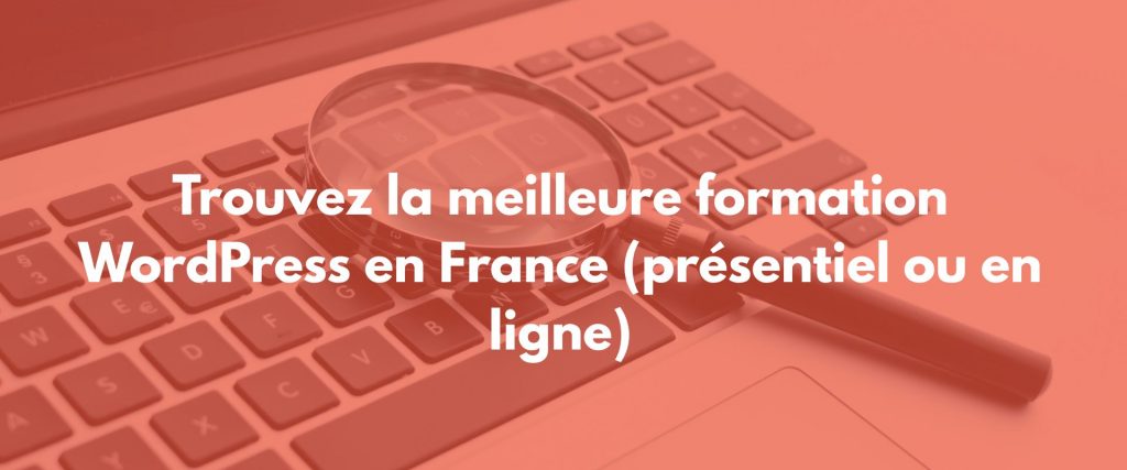 Formation WordPress France