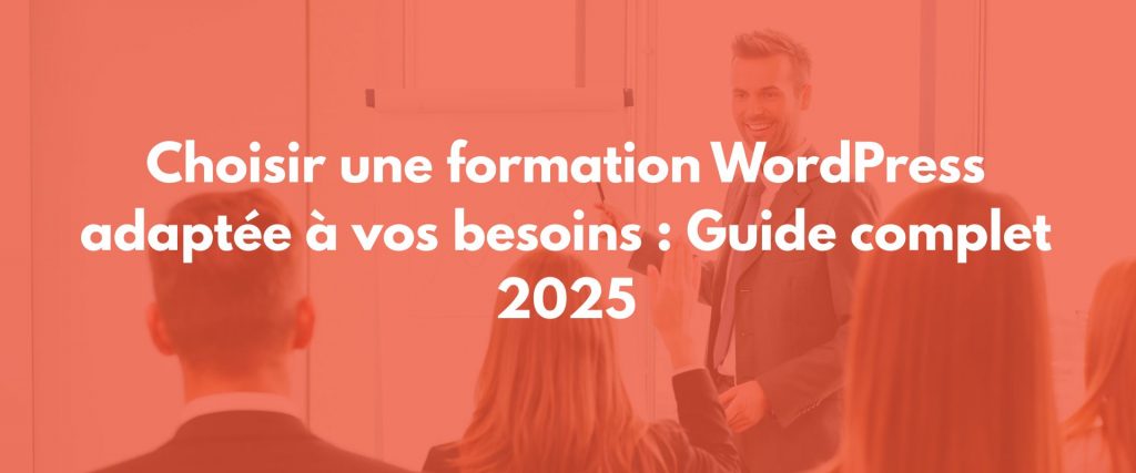 formation wordpress besoins
