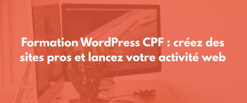 Formation WordPress CPF