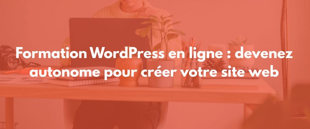 Formation WordPress en ligne