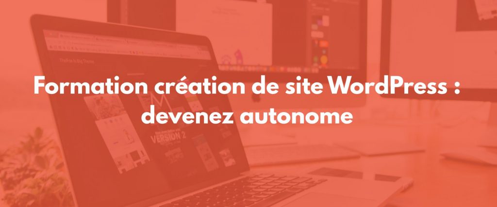 Formation création de site WordPress