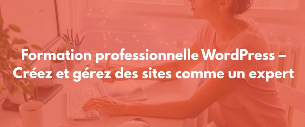 Formation professionnelle WordPress