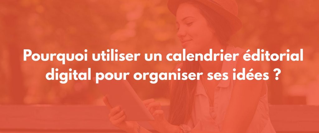 calendrier éditorial digital